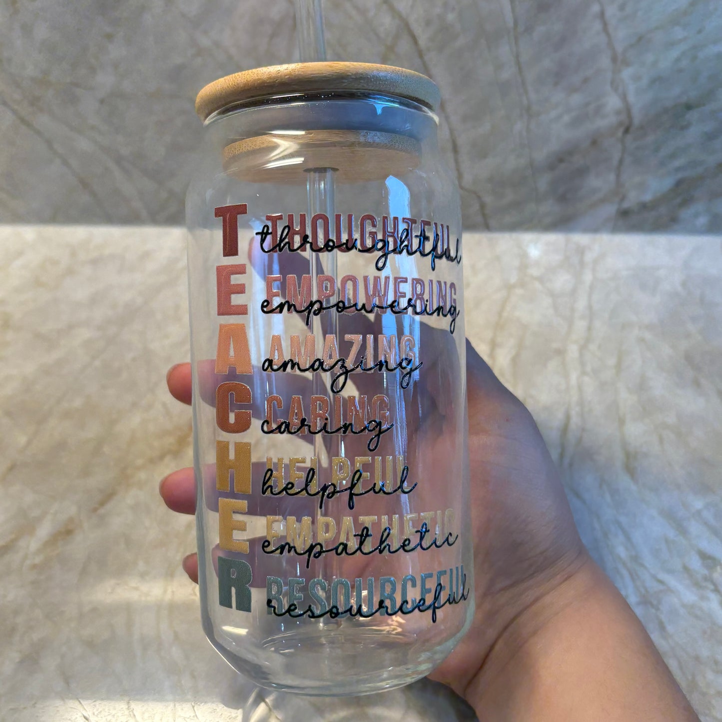 teacher Appreciation cups
