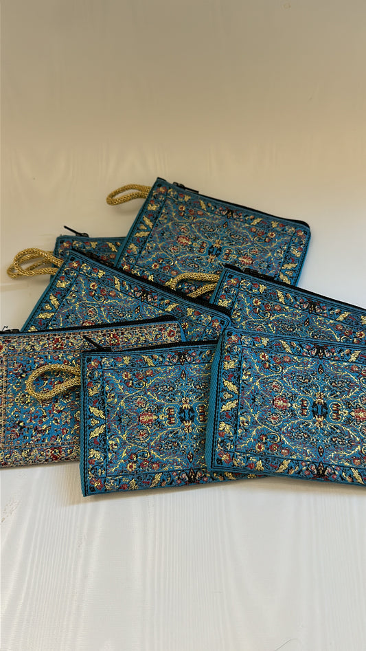 Middle Eastern patterned mini pouch